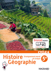 Histoire géographie, enseignement moral et civique 5e - Nouveau programme 2016