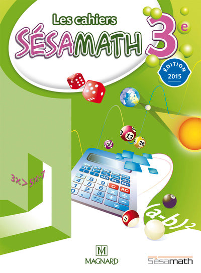 Cahier Sésamath 3e