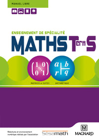 Maths Tle S - Enseignement de spécialité (2016) - Manuel élève