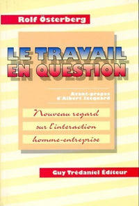 Le travail en question