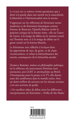 la place de la parole noire