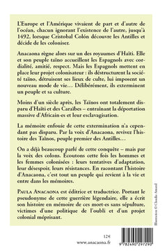 1492 Anacaona l'insurgée des Caraïbes (Poche)