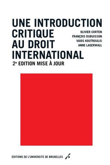 Une introduction critique au droit international