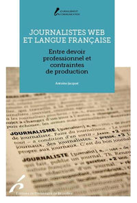 Journalistes web et langue française