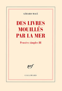 Des livres mouillés par la mer