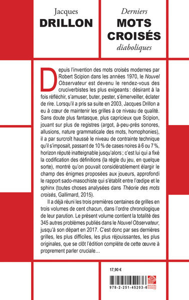 Derniers mots croisés diaboliques