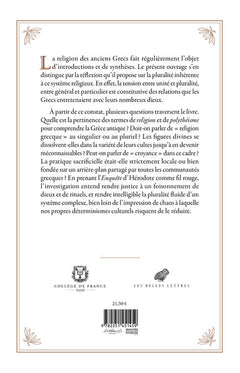 Le Polythéisme grec à l'épreuve d'Hérodote