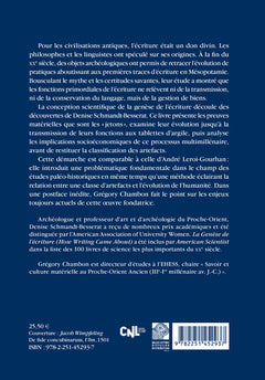 La Genèse de l'écriture