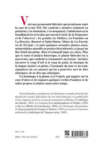 Quand Versailles était conté