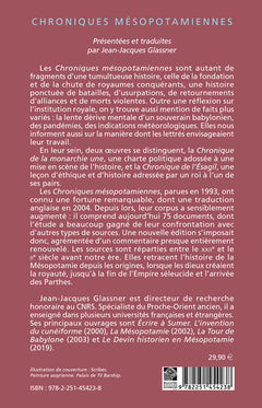 Chroniques mésopotamiennes