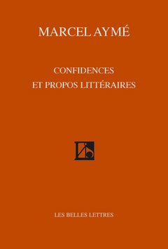 Confidences et propos littéraires