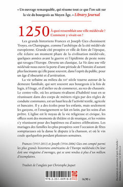 La Vie dans une ville médiévale