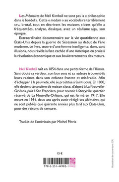 Mémoires d'une maîtresse américaine