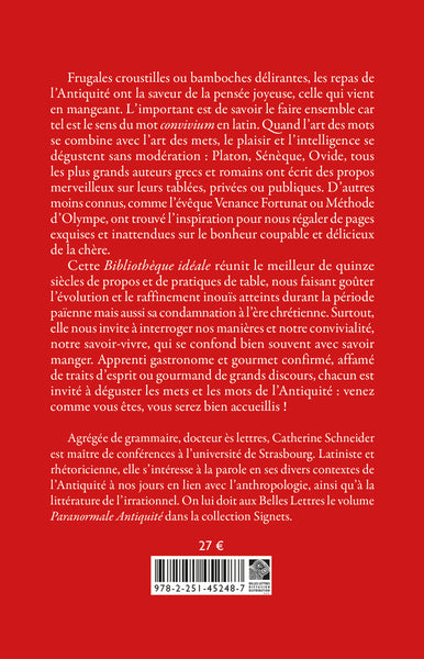 Bibliothèque idéale des mets et des mots