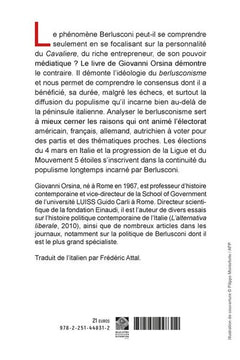Le Berlusconisme dans l'histoire de l'Italie