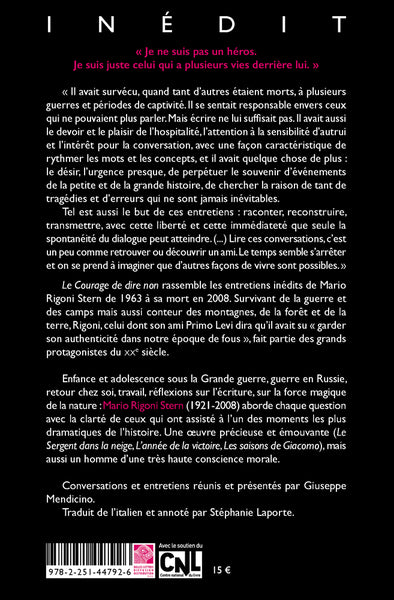 Le courage de dire non