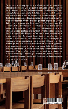 George Steiner, l'hôte importun