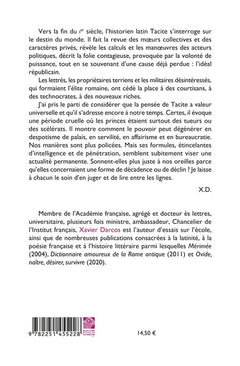 Tacite, ses vérités sont les nôtres