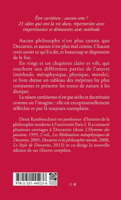Descartes n'a pas dit