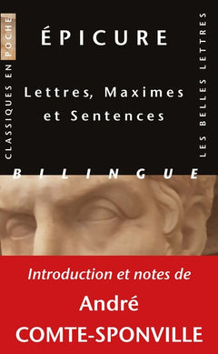 Lettres, maximes, sentences