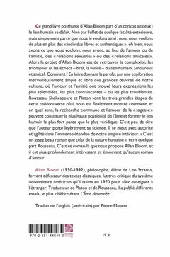 L'amour et l'amitié
