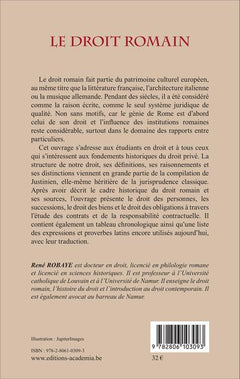 Le droit romain