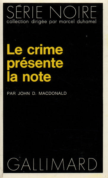 le crime présente la note