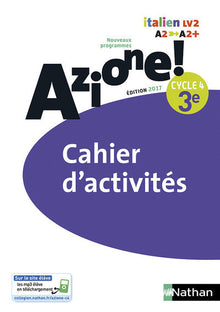 Azione! - Cahier d'activités 3e