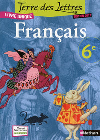 Terre des lettres 6e 2013 - manuel - grand format