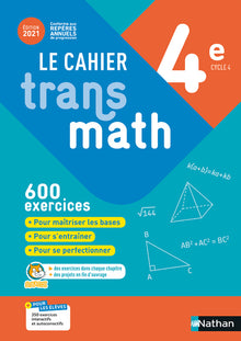 Le Cahier Transmath 4e