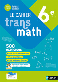 Cahier Transmath 6e