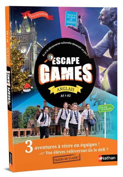 Pochette escape game anglais 6ème - 2022