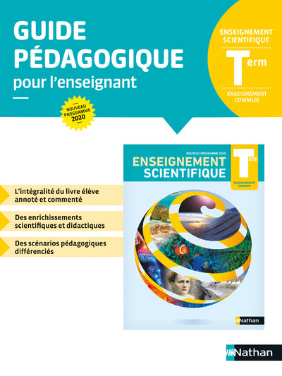 Enseignement scientifique Terminale - Livre Professeur 2020