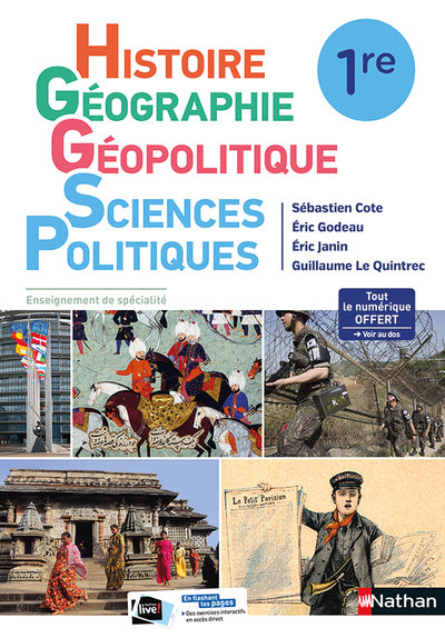 Histoire-Géographie, Géopolitique, Sciences Politiques (HGGSP) 1re