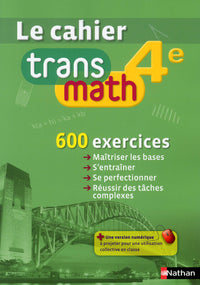 Le Cahier Transmath 4e
