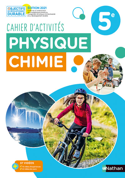 Cahier de physique chimie 5e