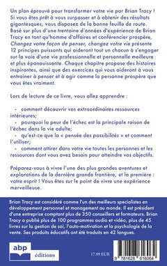 Changez votre façon de penser, changez votre vie