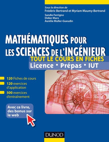 Mathématiques pour les sciences de l'ingénieur