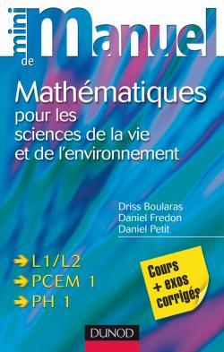 Mini manuel de mathématiques pour les sciences de la vie et de l'environnement