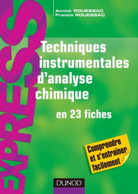 Techniques instrumentales d'analyse chimique - en 23 fiches: en 23 fiches