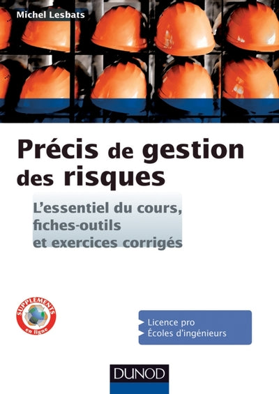 Précis de gestion des risques - L'essentiel du cours, fiches-outils et exercices corrigés