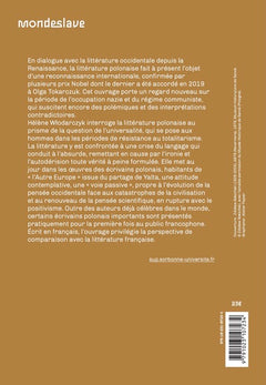 Regards sur la littérature polonaise