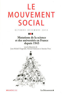 Mutations de la science et des universités en France depuis 1945