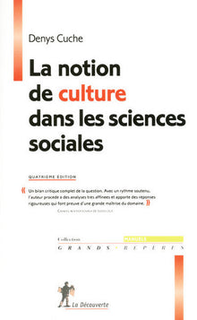 La notion de culture dans les sciences sociales