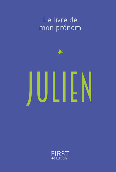 Le Livre de mon prénom - Julien