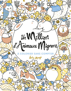 Un million d'animaux mignons à colorier sans compter
