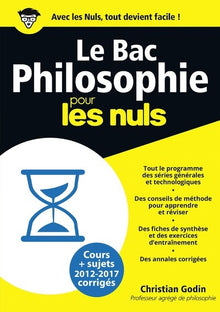 Bac philosophie 2018 pour les Nuls