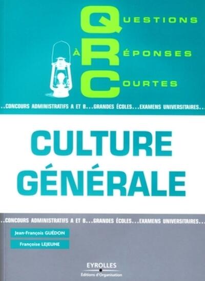 QRC de culture générale