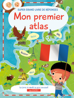 Super grand livre de réponses Mon premier atlas