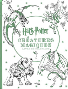 Harry Potter Créatures magiques: Livre de coloriage